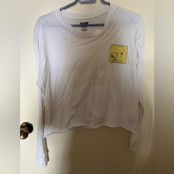 PEANUTS Long-Sleeve Slight Crop - Picture 2 of 8